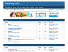 Tablet Screenshot of forum.driverpacks.net